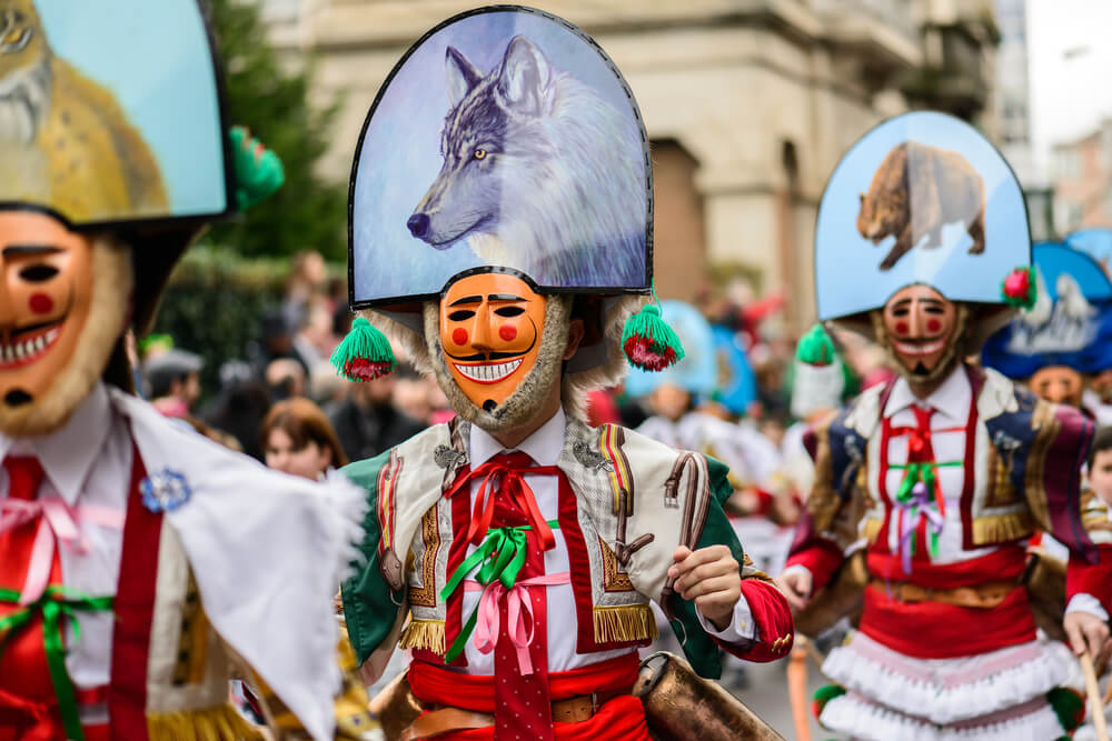 Carnaval de Verín, una de las fiestas de Galicia