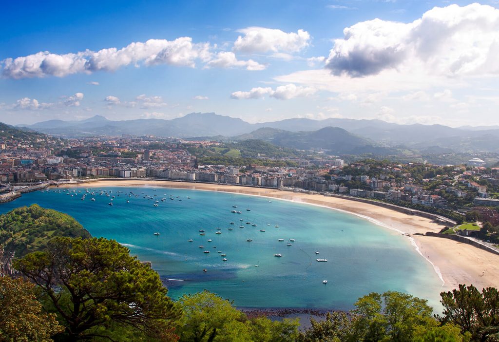 Playas de España: La Concha en San Sebastián