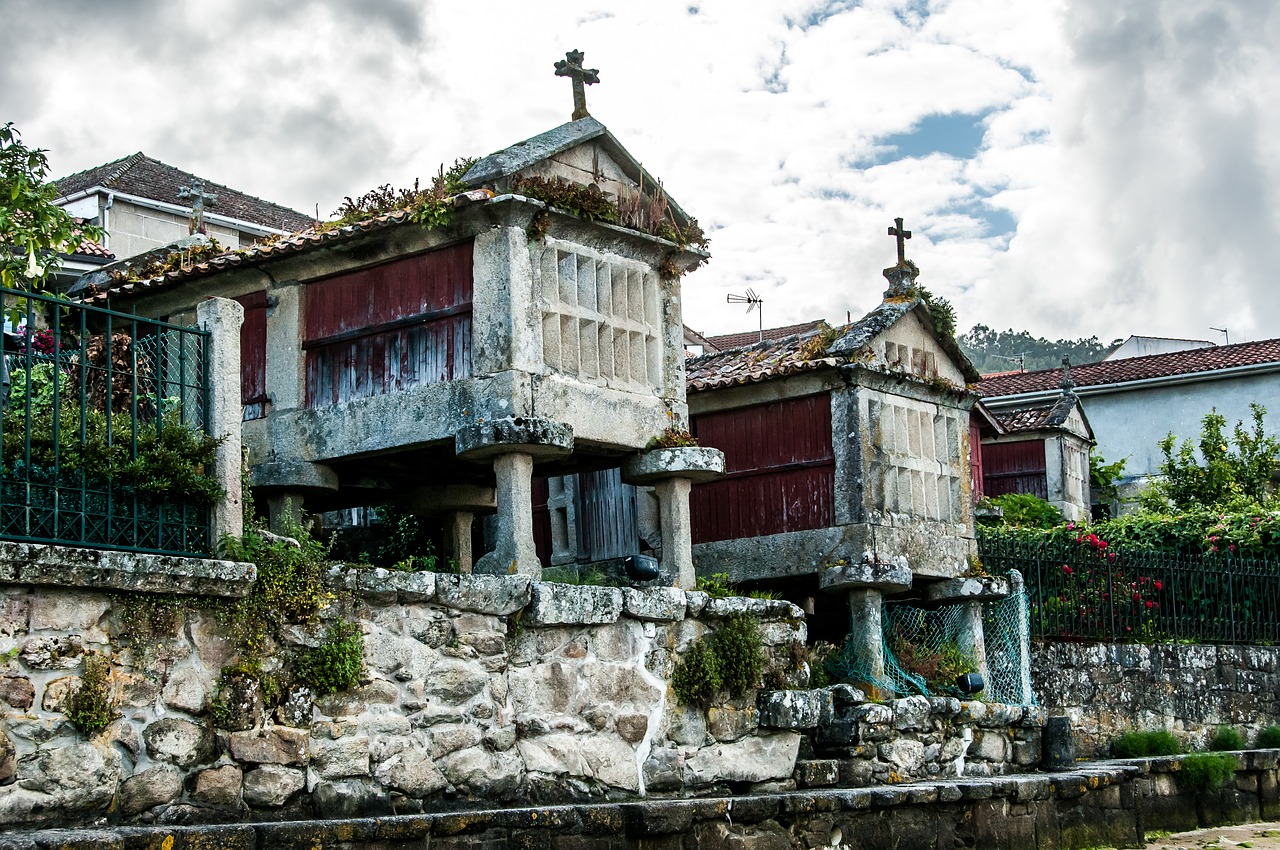 Combarro en Galicia