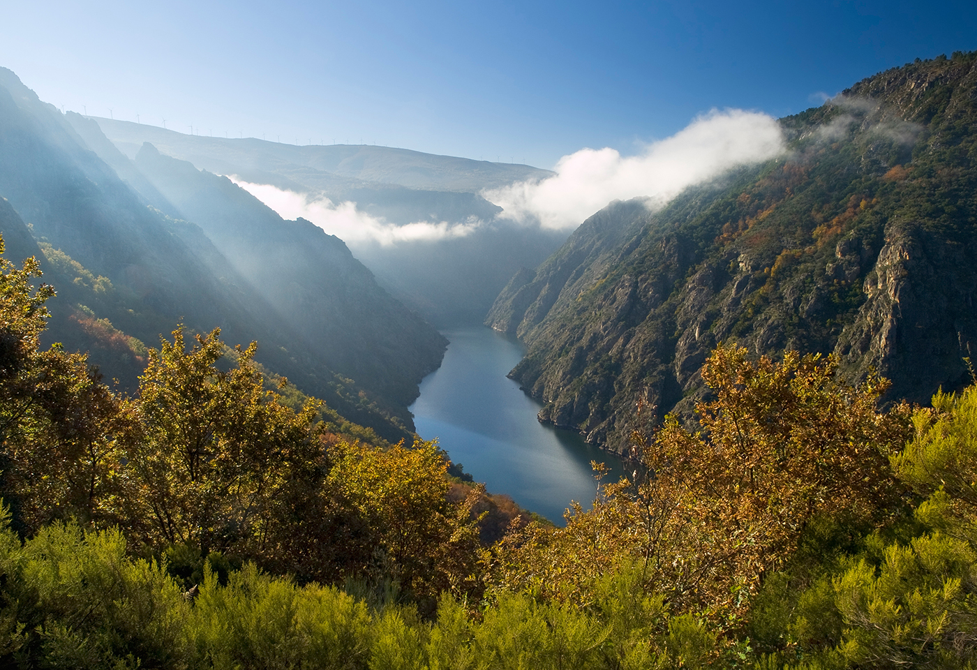 Cañón del río Sil en Galicia