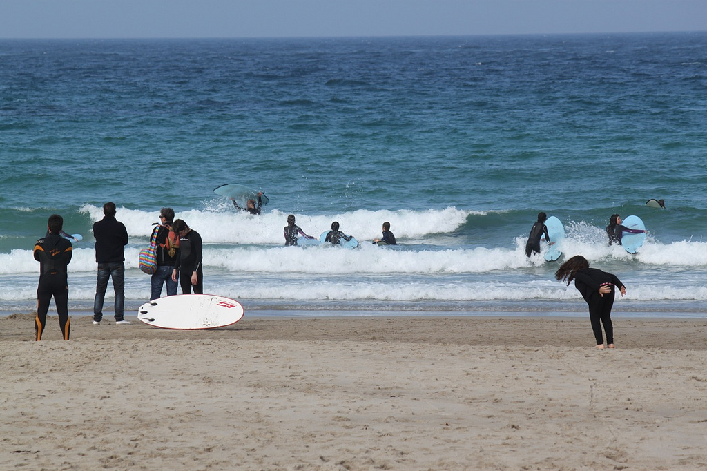 Hacer surf en Foz