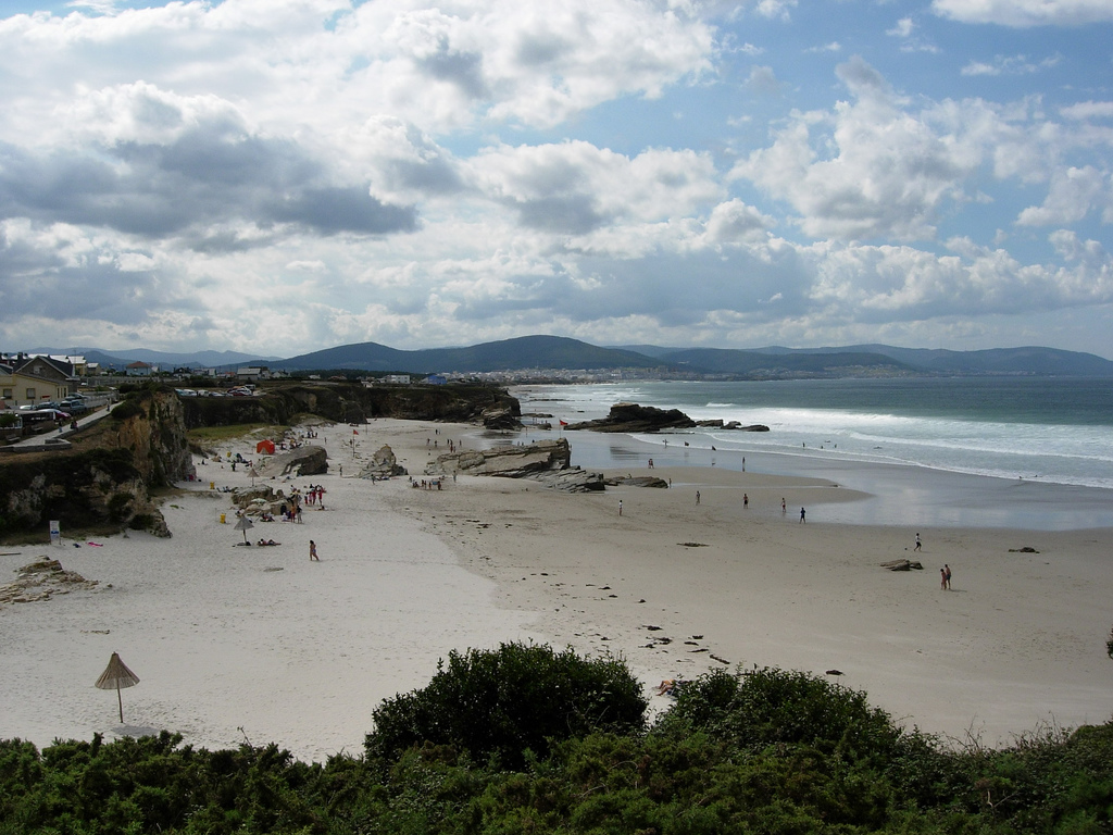 Playa Lóngara en Lugo
