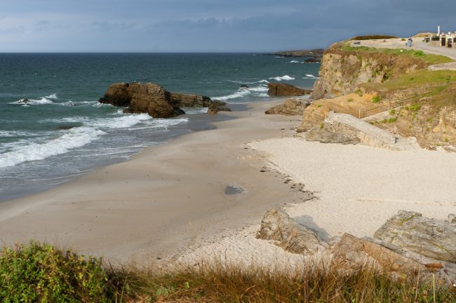 Temperatura del agua en Foz en junio. Playa Remior