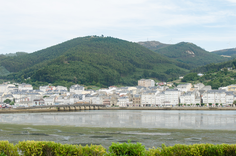 Una excursión a Viveiro, vista del pueblo