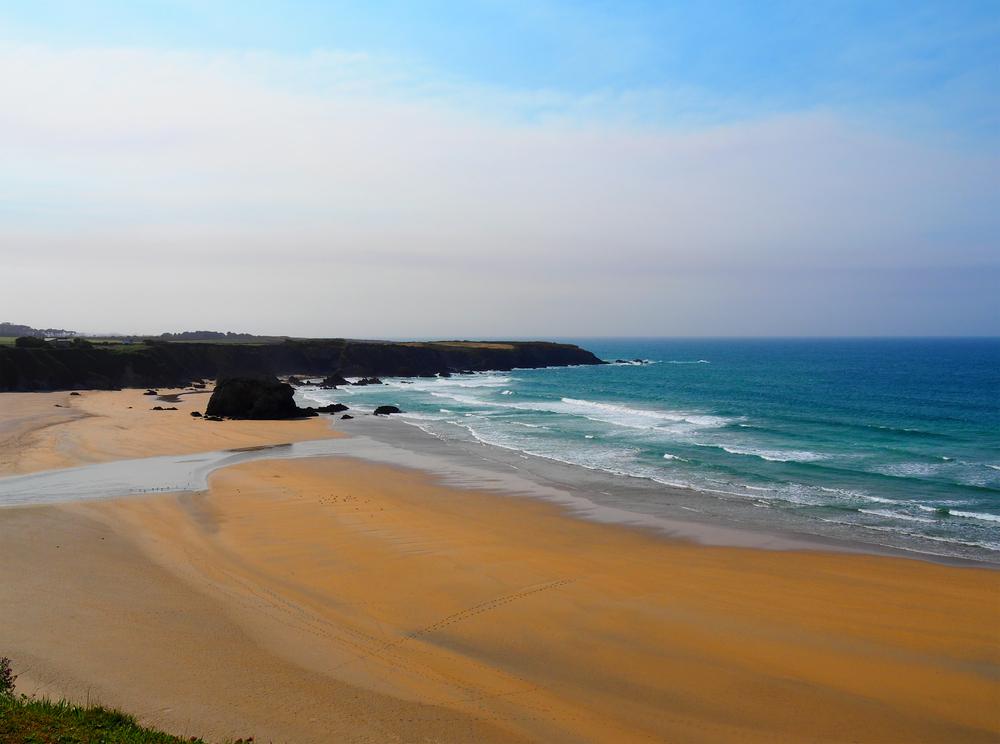 Playa de Penarronda en Castropol