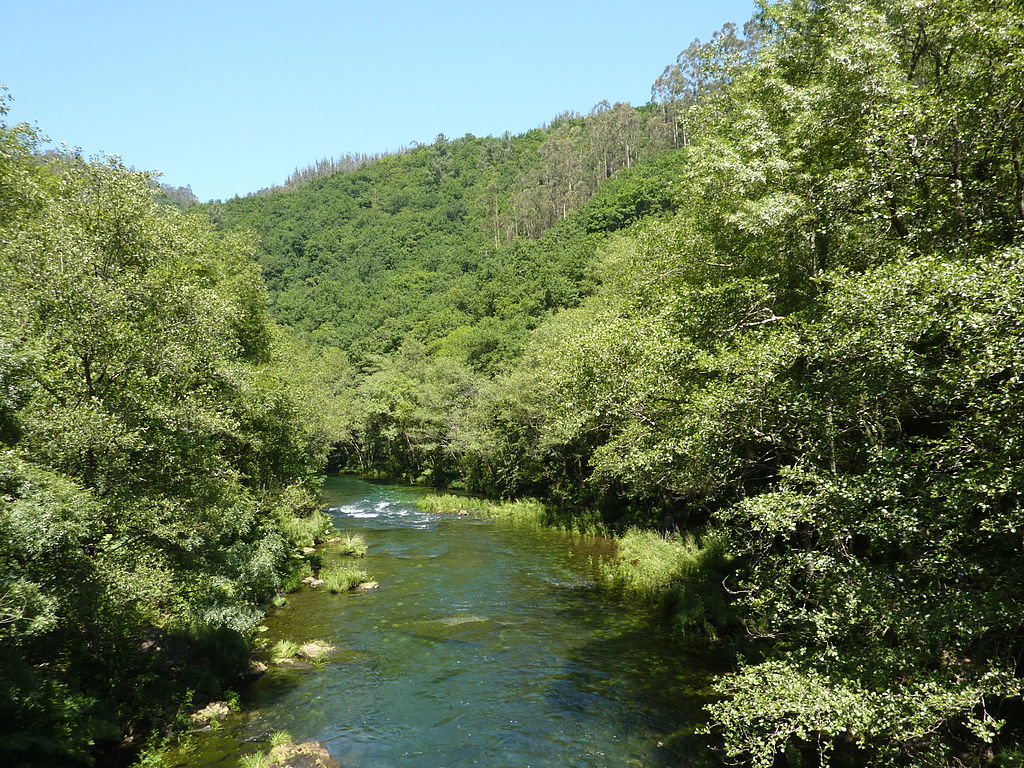 Río Eume en la serra do Xistral