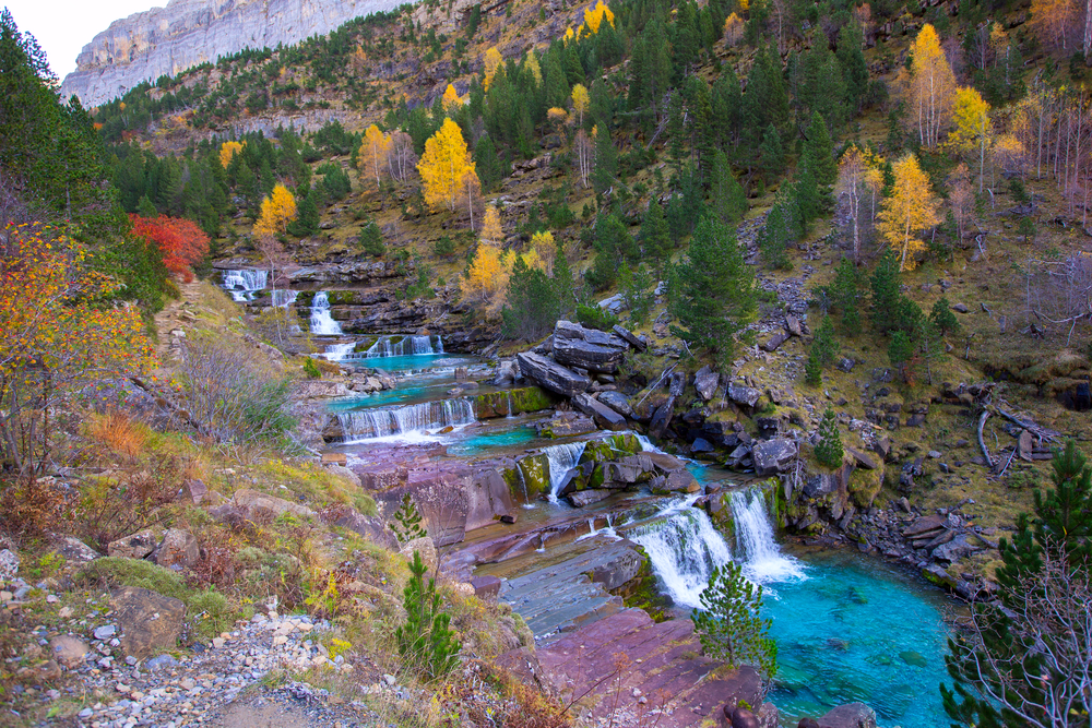 Gradas de Soaso en el Pirineo Aragonés
