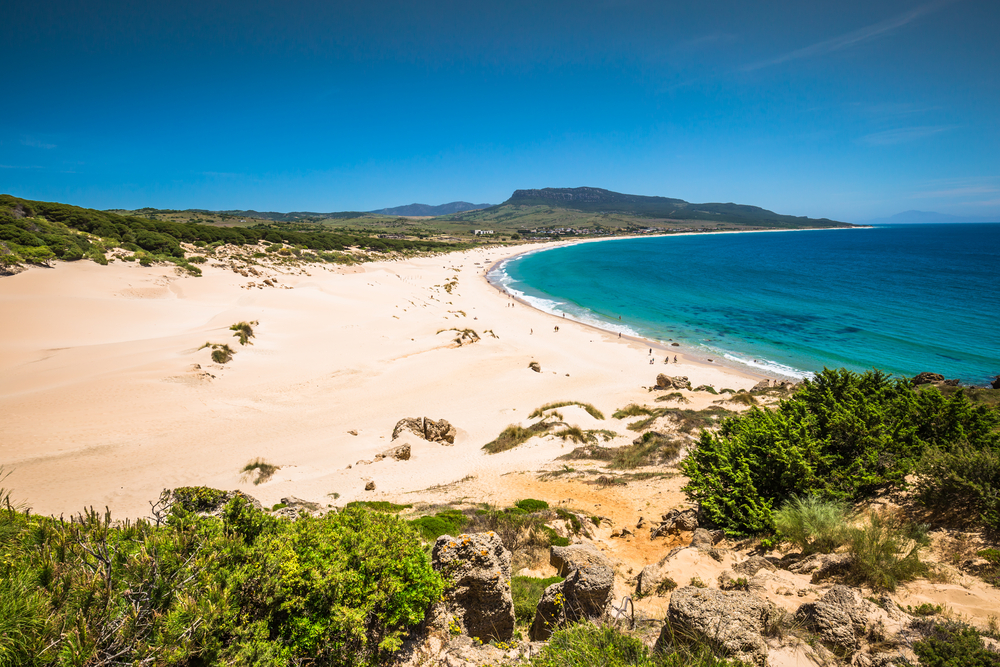 Playa de Bolonia en Cádiz