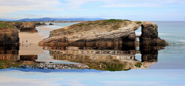 playa-catedrales Playa de Las Catedrales, una de las mejores playas de España