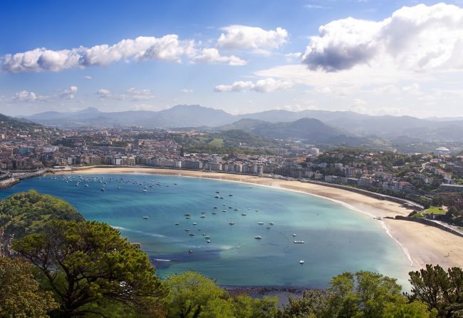 Playas de España: La Concha en San Sebastián