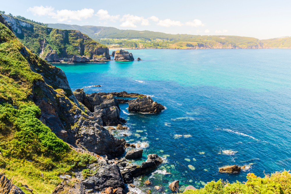 Viveiro en la costa lucense