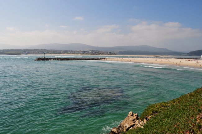 Desembocadura del río Masma, una de las cosas que ver en 4 días en Foz