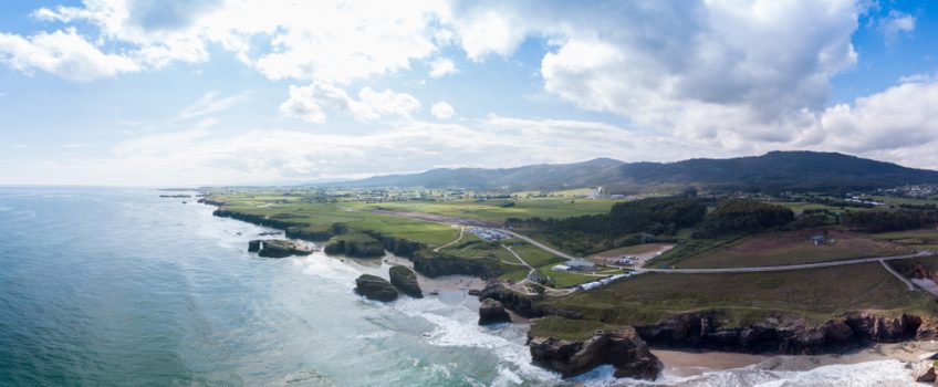 Playa de Las Catedrales, visita en unas vacaciones en Foz