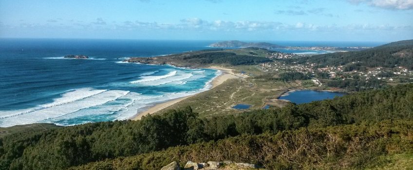 Playa de Doniños, una de las playas de Galcia más bellas