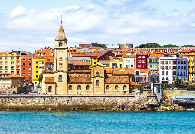 gijon Excursión a Gijón desde Foz, vista de la ciudad