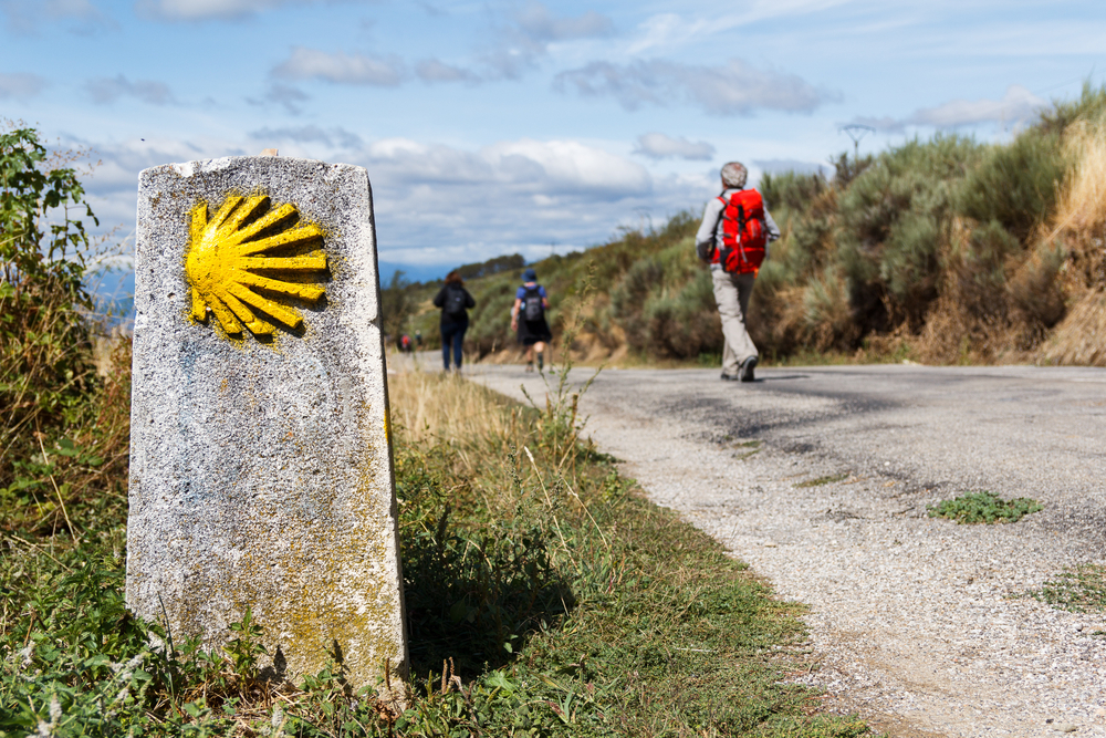Indicador para recorrer el Camino de Santiago