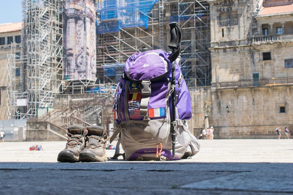 Mochila de un peregrino