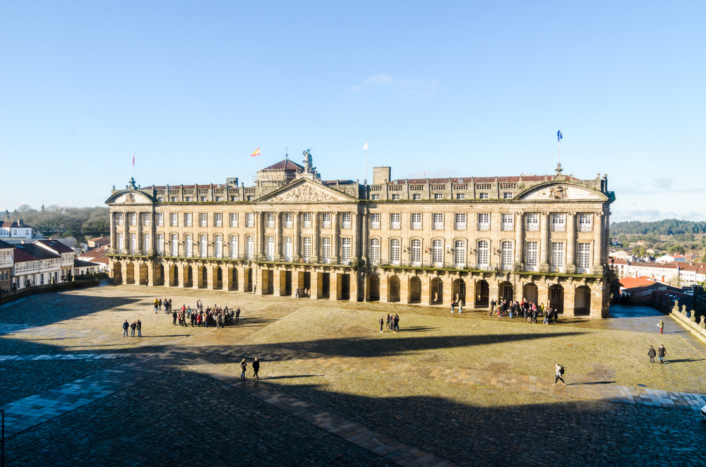 Plaza del Obradoiro de Santiago de Compostela