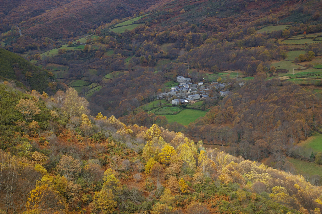 Paisaje de la comarca de Quiroga