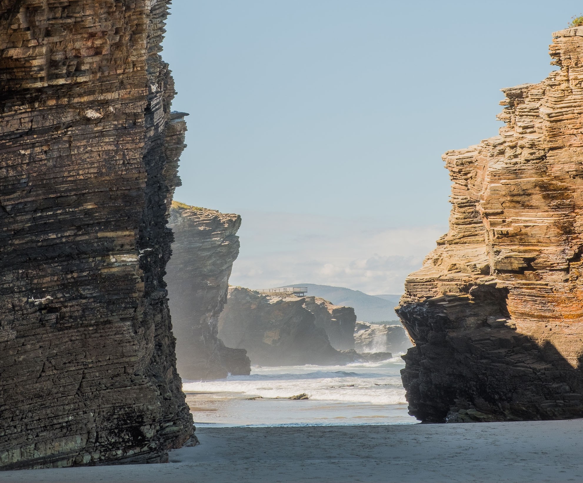 Playa de Las Catedrales, una de las playas de la Mariña