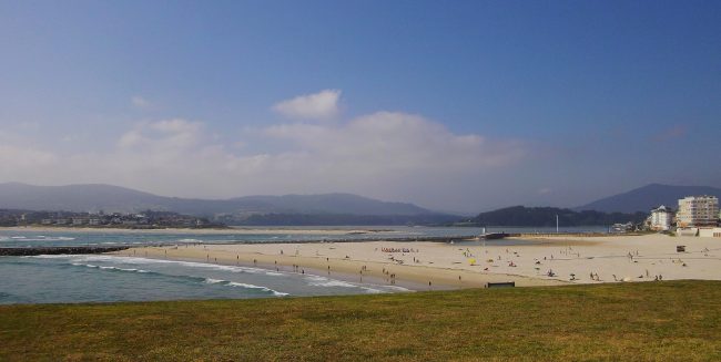 playas-lugo Vista de las playas de Foz