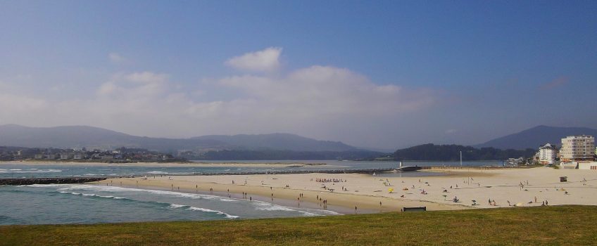 Vista de las playas de Foz